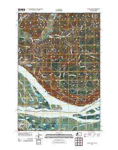 Nassa Point Washington Historical topographic map, 1:24000 scale, 7.5 X 7.5 Minute, Year 2011