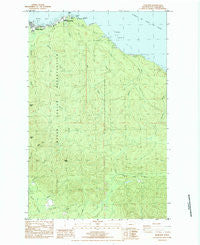 Neah Bay Washington Historical topographic map, 1:24000 scale, 7.5 X 7.5 Minute, Year 1984