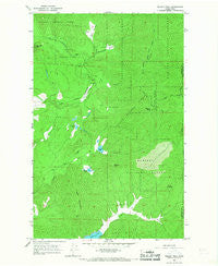 Nelson Peak Washington Historical topographic map, 1:24000 scale, 7.5 X 7.5 Minute, Year 1965
