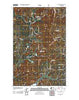 Nelson Peak Washington Historical topographic map, 1:24000 scale, 7.5 X 7.5 Minute, Year 2011