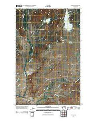 Nespelem Washington Historical topographic map, 1:24000 scale, 7.5 X 7.5 Minute, Year 2011