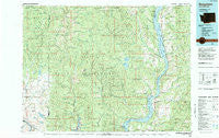 Nespelem Washington Historical topographic map, 1:100000 scale, 30 X 60 Minute, Year 1984