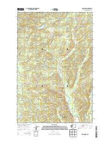New London Washington Current topographic map, 1:24000 scale, 7.5 X 7.5 Minute, Year 2014