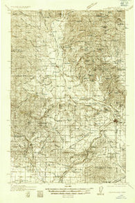 Newport Washington Historical topographic map, 1:96000 scale, 30 X 30 Minute, Year 1936