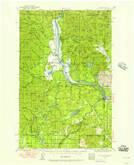 Newport Washington Historical topographic map, 1:125000 scale, 30 X 30 Minute, Year 1936