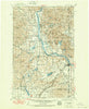 Newport Washington Historical topographic map, 1:125000 scale, 30 X 30 Minute, Year 1942