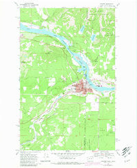 Newport Washington Historical topographic map, 1:24000 scale, 7.5 X 7.5 Minute, Year 1968