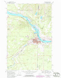 Newport Washington Historical topographic map, 1:24000 scale, 7.5 X 7.5 Minute, Year 1968