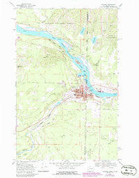 Newport Washington Historical topographic map, 1:24000 scale, 7.5 X 7.5 Minute, Year 1968