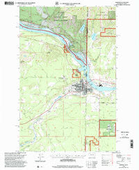 Newport Washington Historical topographic map, 1:24000 scale, 7.5 X 7.5 Minute, Year 1996