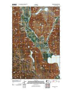 Nighthawk Washington Historical topographic map, 1:24000 scale, 7.5 X 7.5 Minute, Year 2011