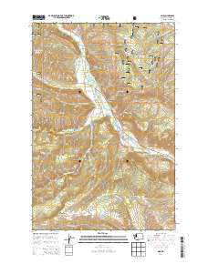 Nile Washington Current topographic map, 1:24000 scale, 7.5 X 7.5 Minute, Year 2014