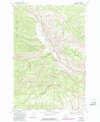 Nile Washington Historical topographic map, 1:24000 scale, 7.5 X 7.5 Minute, Year 1971