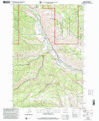 Nile Washington Historical topographic map, 1:24000 scale, 7.5 X 7.5 Minute, Year 2000