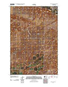 Nine Canyon Washington Historical topographic map, 1:24000 scale, 7.5 X 7.5 Minute, Year 2011