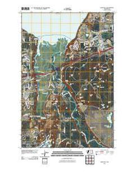 Nisqually Washington Historical topographic map, 1:24000 scale, 7.5 X 7.5 Minute, Year 2011