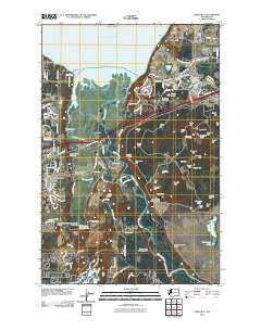 Nisqually Washington Historical topographic map, 1:24000 scale, 7.5 X 7.5 Minute, Year 2011