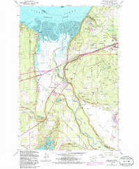 Nisqually Washington Historical topographic map, 1:24000 scale, 7.5 X 7.5 Minute, Year 1959