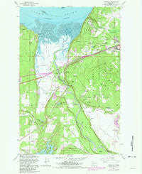 Nisqually Washington Historical topographic map, 1:24000 scale, 7.5 X 7.5 Minute, Year 1959