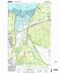 Nisqually Washington Historical topographic map, 1:24000 scale, 7.5 X 7.5 Minute, Year 1997