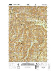 Noble Knob Washington Current topographic map, 1:24000 scale, 7.5 X 7.5 Minute, Year 2014
