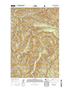 Noble Knob Washington Current topographic map, 1:24000 scale, 7.5 X 7.5 Minute, Year 2014