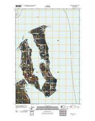 Nordland Washington Historical topographic map, 1:24000 scale, 7.5 X 7.5 Minute, Year 2011