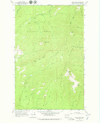 North Baldy Washington Historical topographic map, 1:24000 scale, 7.5 X 7.5 Minute, Year 1967