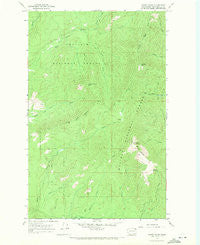 North Baldy Washington Historical topographic map, 1:24000 scale, 7.5 X 7.5 Minute, Year 1967