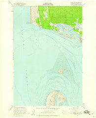 North Cove Washington Historical topographic map, 1:24000 scale, 7.5 X 7.5 Minute, Year 1956