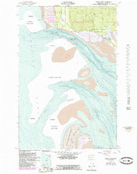 North Cove Washington Historical topographic map, 1:24000 scale, 7.5 X 7.5 Minute, Year 1956