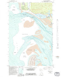 North Cove Washington Historical topographic map, 1:24000 scale, 7.5 X 7.5 Minute, Year 1956