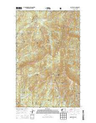 North Baldy Washington Current topographic map, 1:24000 scale, 7.5 X 7.5 Minute, Year 2014