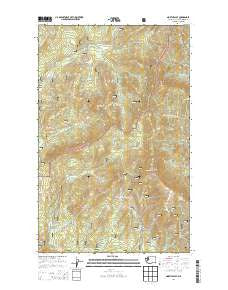 North Baldy Washington Current topographic map, 1:24000 scale, 7.5 X 7.5 Minute, Year 2014