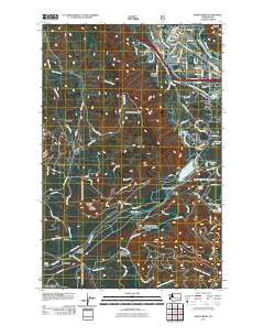 North Bend Washington Historical topographic map, 1:24000 scale, 7.5 X 7.5 Minute, Year 2011