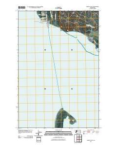 North Cove Washington Historical topographic map, 1:24000 scale, 7.5 X 7.5 Minute, Year 2011