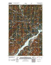 Northport Washington Historical topographic map, 1:24000 scale, 7.5 X 7.5 Minute, Year 2011