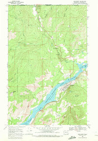 Northport Washington Historical topographic map, 1:24000 scale, 7.5 X 7.5 Minute, Year 1969