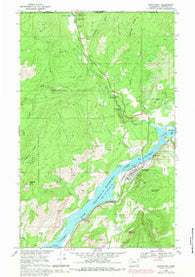 Northport Washington Historical topographic map, 1:24000 scale, 7.5 X 7.5 Minute, Year 1969