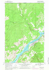 Northport Washington Historical topographic map, 1:24000 scale, 7.5 X 7.5 Minute, Year 1969