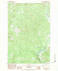 Northwestern Lake Washington Historical topographic map, 1:24000 scale, 7.5 X 7.5 Minute, Year 1983