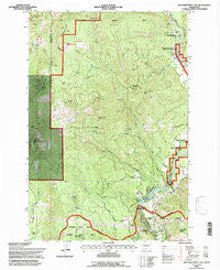 Northwestern Lake Washington Historical topographic map, 1:24000 scale, 7.5 X 7.5 Minute, Year 1994