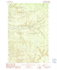 O'Took Prairie Washington Historical topographic map, 1:24000 scale, 7.5 X 7.5 Minute, Year 1990