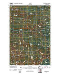 O'Took Prairie Washington Historical topographic map, 1:24000 scale, 7.5 X 7.5 Minute, Year 2011