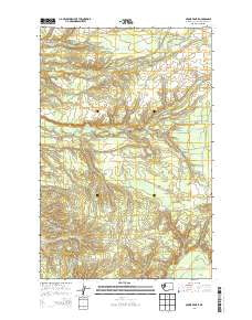 O'Took Prairie Washington Current topographic map, 1:24000 scale, 7.5 X 7.5 Minute, Year 2014