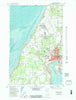 Oak Harbor Washington Historical topographic map, 1:24000 scale, 7.5 X 7.5 Minute, Year 1973