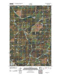 Oakesdale Washington Historical topographic map, 1:24000 scale, 7.5 X 7.5 Minute, Year 2011