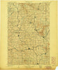 Oakesdale Washington Historical topographic map, 1:125000 scale, 30 X 30 Minute, Year 1905