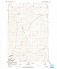 Oakesdale Washington Historical topographic map, 1:24000 scale, 7.5 X 7.5 Minute, Year 1964