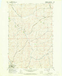 Oakesdale Washington Historical topographic map, 1:24000 scale, 7.5 X 7.5 Minute, Year 1964